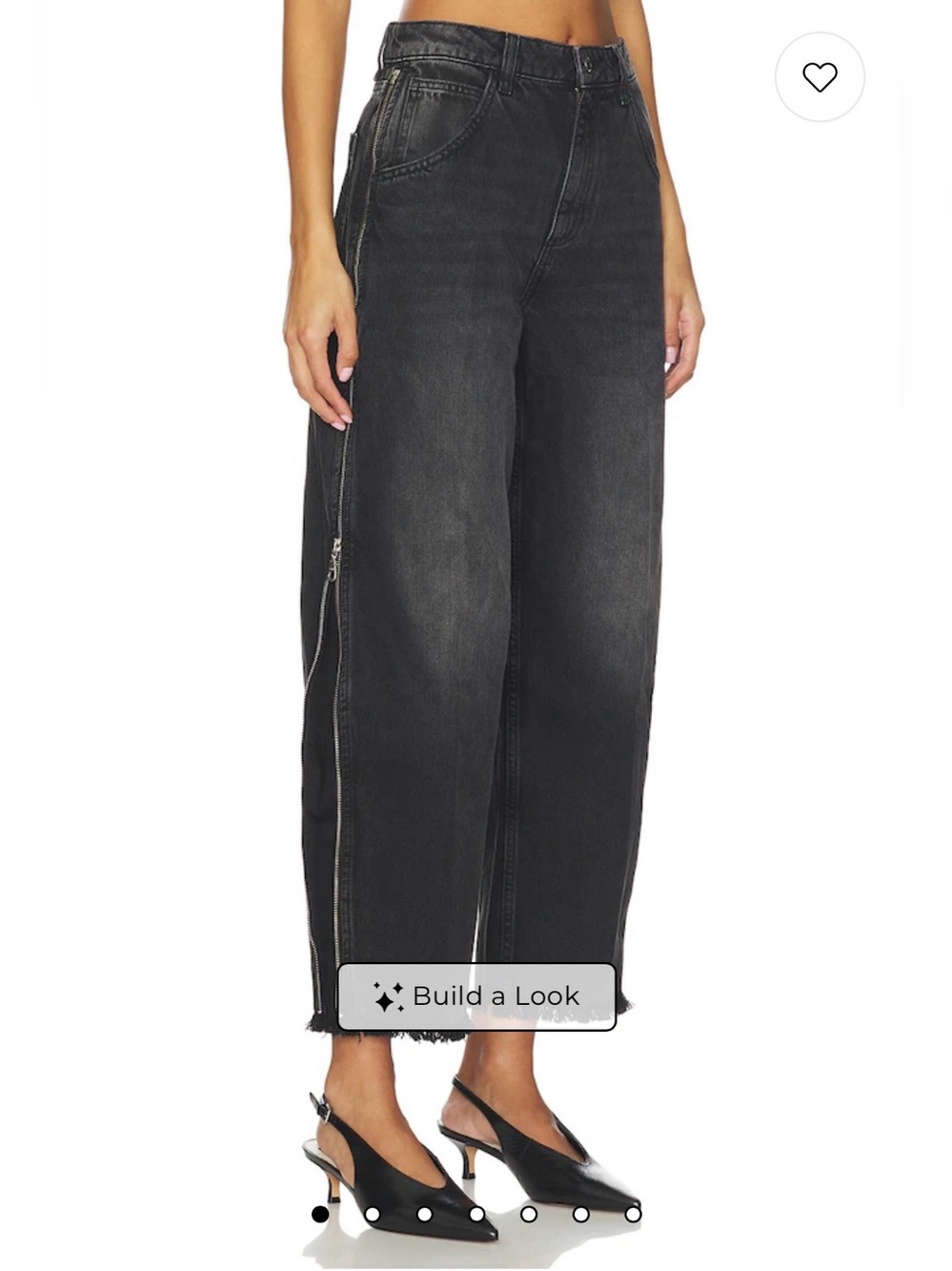 Seventy + Mochi Bo size-zip barrel jeans - Picture 5 of 5
